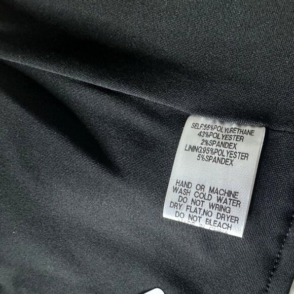 Windsor Marabou Feather Faux Leather Corset Top Strapless Womens L Rocker Edgy - Picture 9 of 9